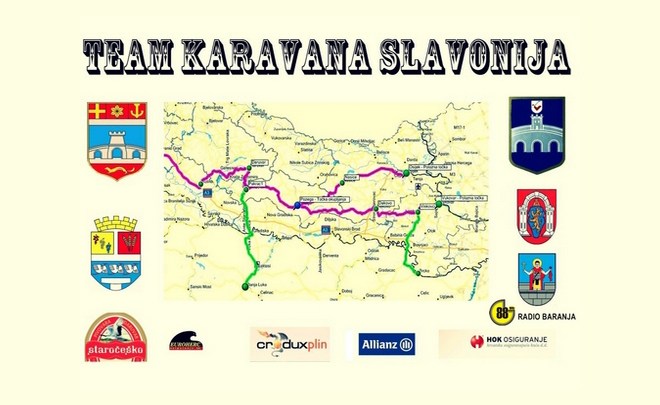 Kretanje kraka Slavonija za Karavanu za život