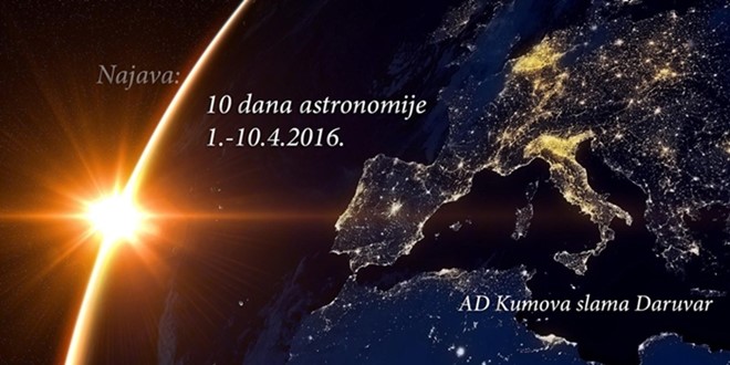 Program 10 dana astronomije