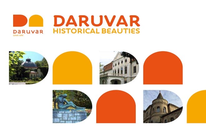 Web brochure of historical sites in destination Daruvar-Papuk
