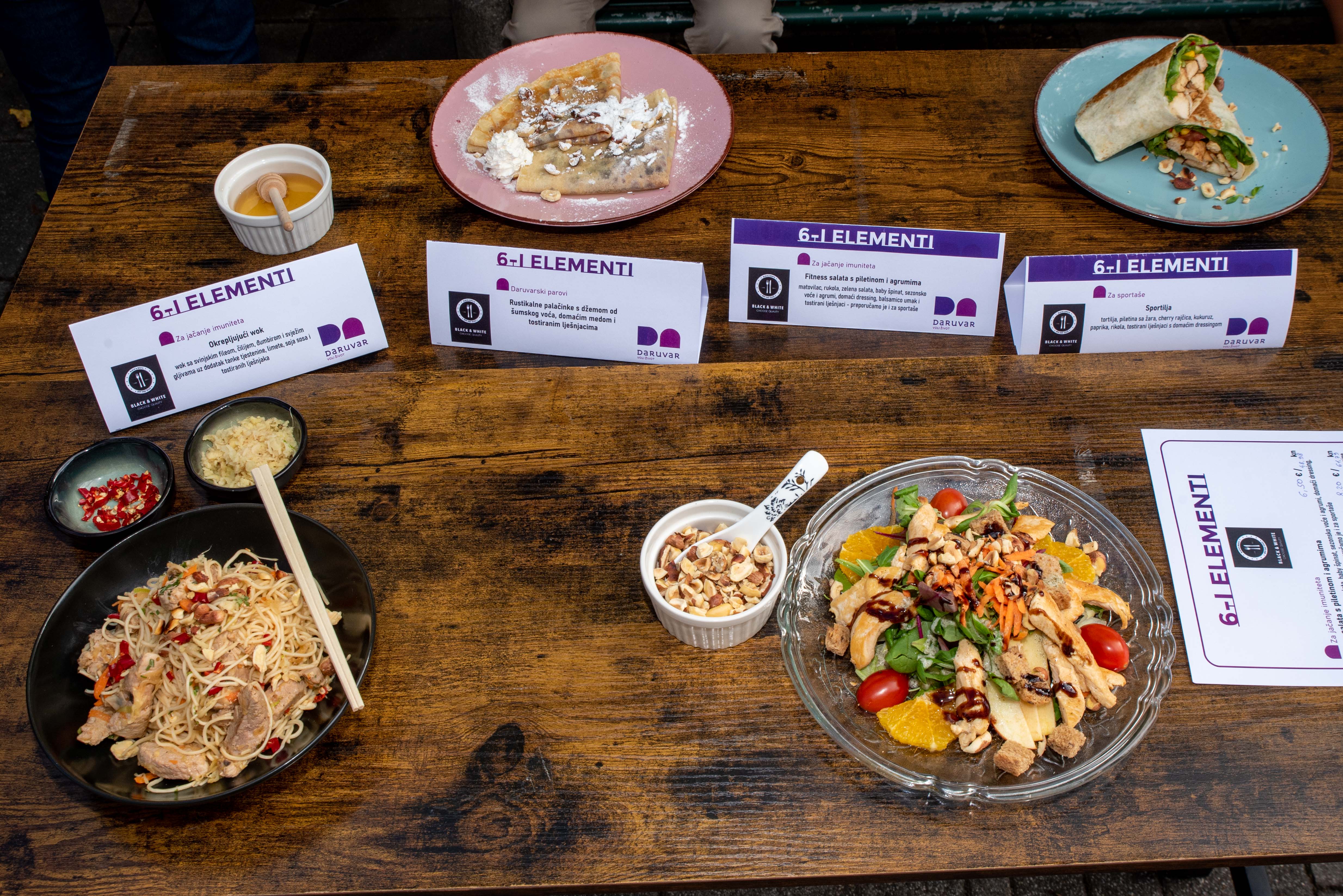 Fast Food black and white